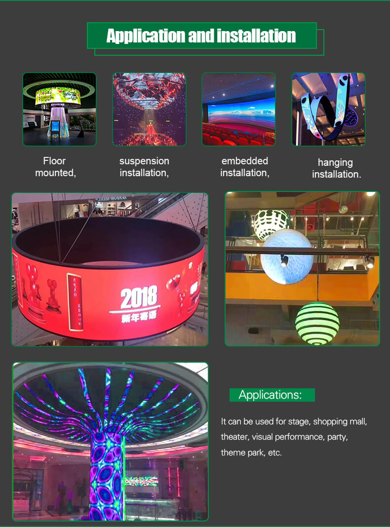 esnek led ekran paneli