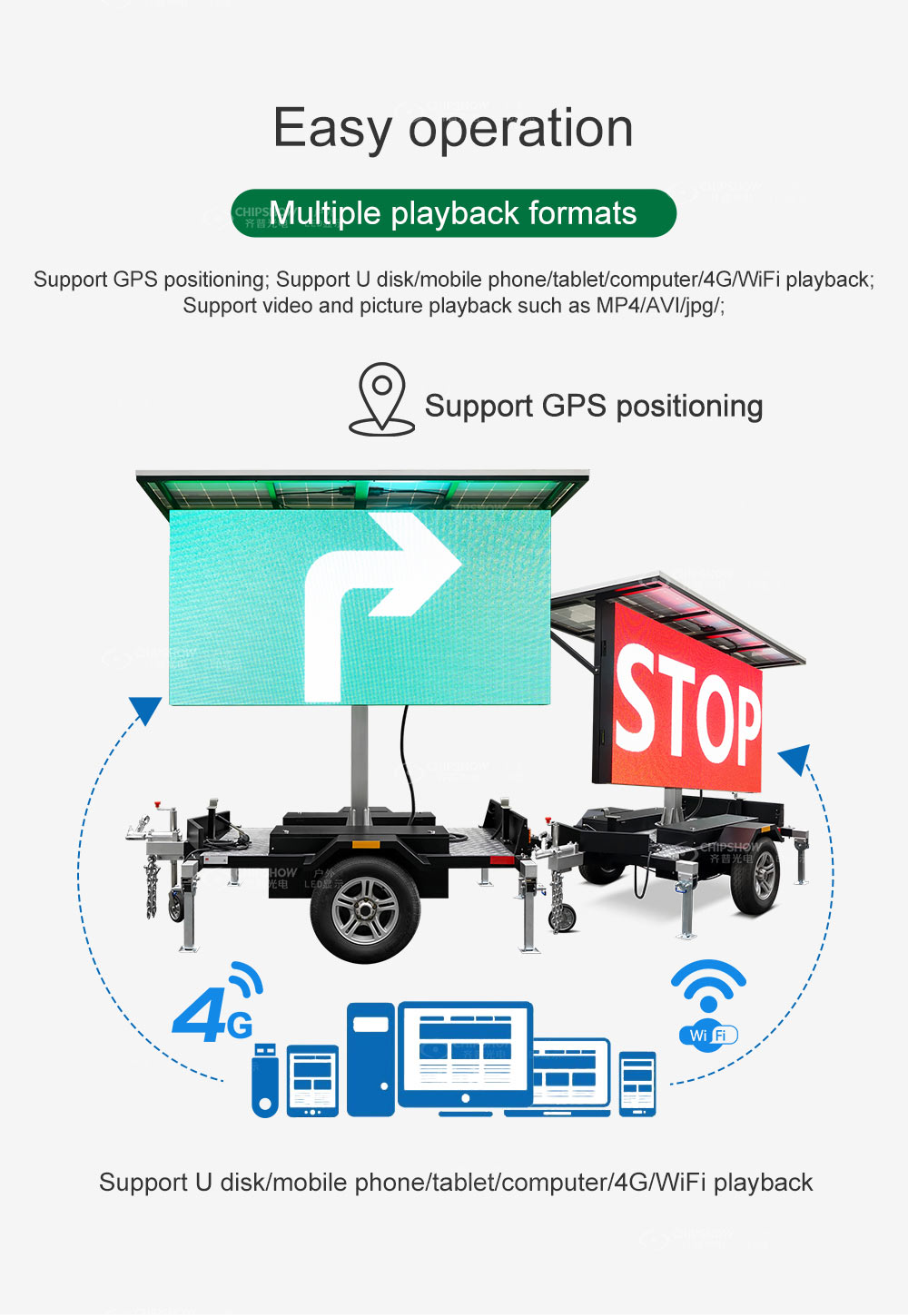güneş enerjisi HD tam renkli araba ekranı