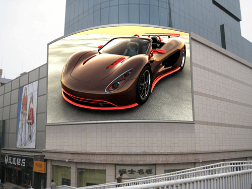  Nasıl Kavisli bir dış reklam LED ekranı yapmak için