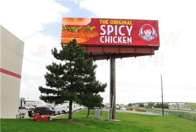 ABD'de C-Fit Outdoor P10 IP65 Suya Dayanıklı LED Billboard