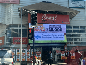  Chipshow C-Fit P4 Güney Amerika'da süpermarket için