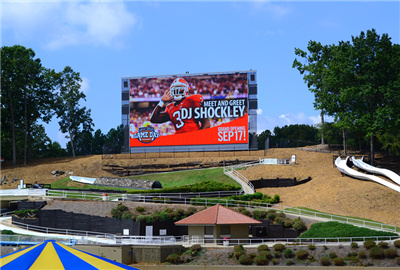 ABD'de C-Vent Outdoor P16 Rüzgar Direnci LED Billboard