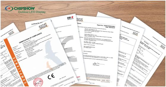 CHIPSHOW “EN 12966 (Yol Dikey İşaretleri - VMS Trafik İşaretleri)” Avrupa Standardı Sertifikasını Aldı