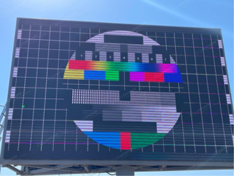 Romanya'da Chipshow C-Lite P4.81 LED Reklam Panosu Projesi